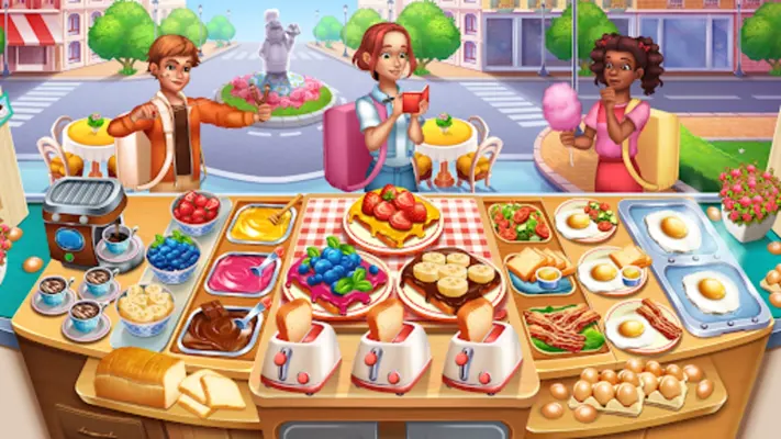 Cooking Ville Restaurant Games android App screenshot 5